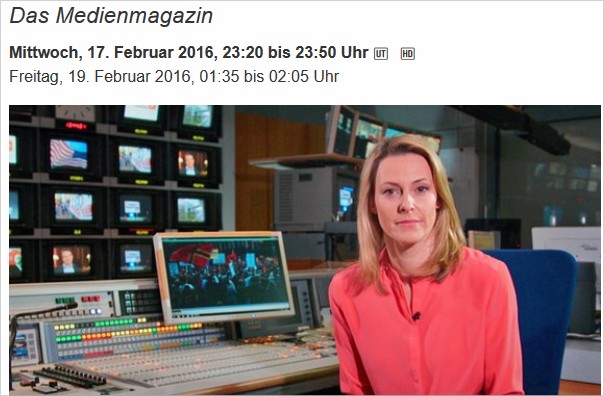 ZAPP – Medien in der Vertrauenskrise