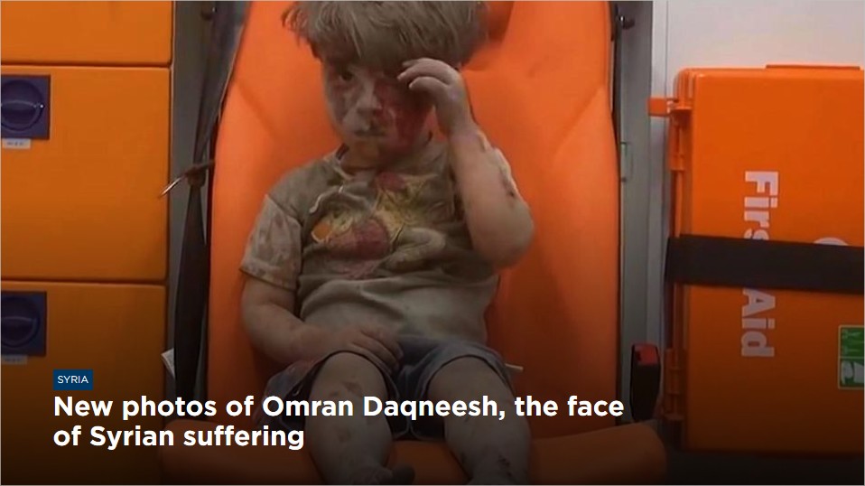 ARD-Humanität – der Bub Omran