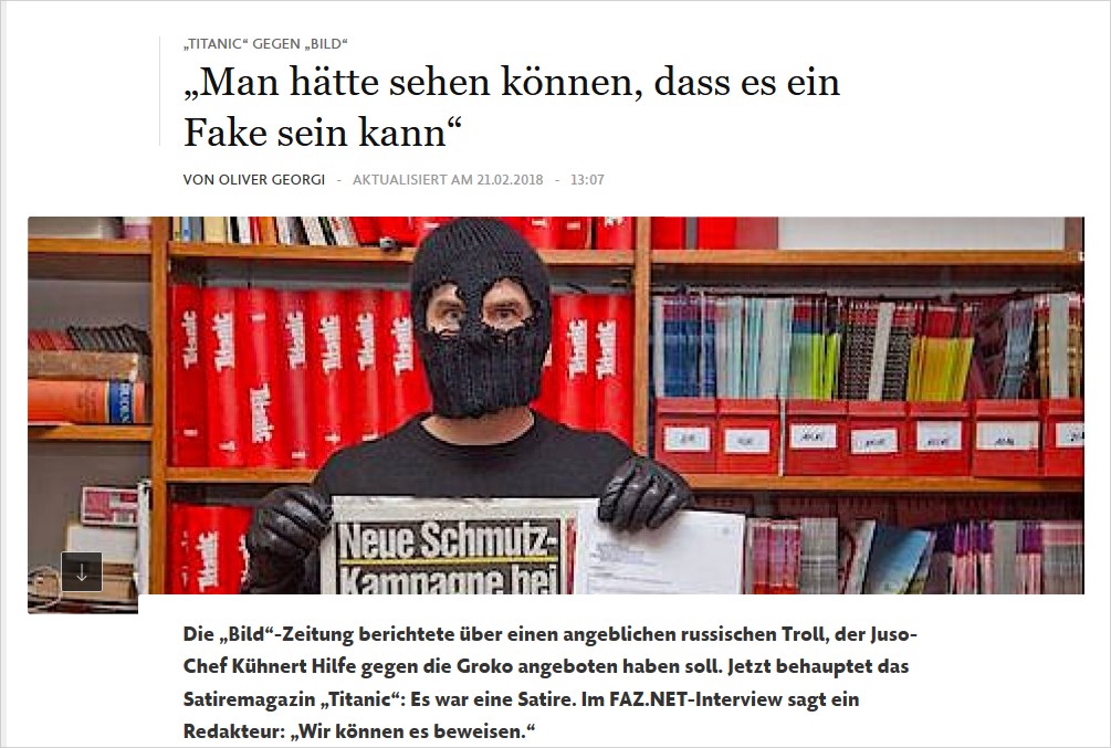 ARD-aktuell und die trübe Quelle BILD