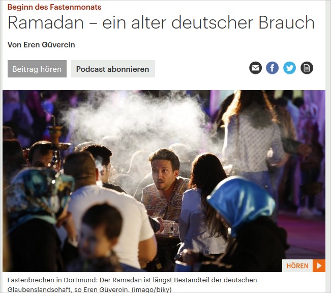 Ramadan – ein alter deutscher Brauch