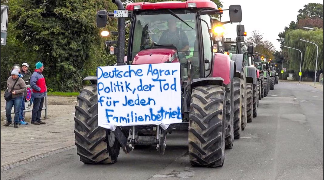 Wut gegen Bauern