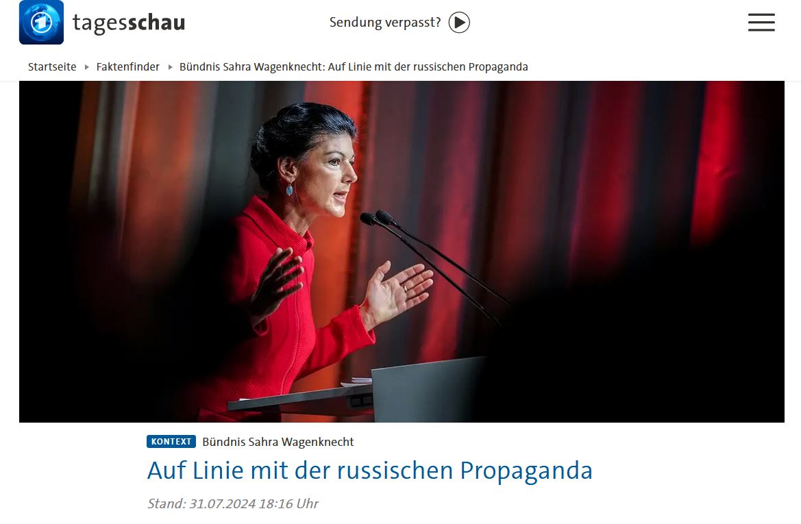 ARD kontra BSW: Der ÖRR gibt den Anschein von politischer Neutralität auf