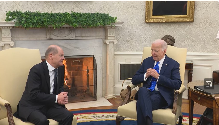 Biden „Ja“, Scholz „Nein“